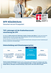 Produktinformationsblatt Krankenhauszusatzversicherung